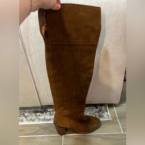 Steve Madden Brown suede knee high boots